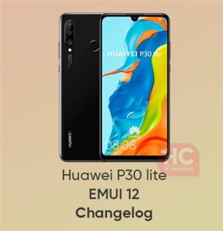 تغییرات و ویژگی های Huawei P30 Lite EMUI 12